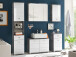 Hochschrank >Peter< aus MDF - 38x190x30cm (BxHxT)