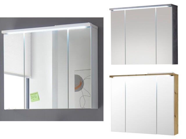 Spiegelschrank >Peter< aus Spiegelglas - 80x69x20cm (BxHxT)