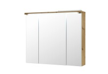 Spiegelschrank >Peter< aus Spiegelglas - 80x69x20cm (BxHxT)