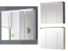 Spiegelschrank >Peter< aus Spiegelglas - 80x69x20cm (BxHxT)