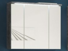 Spiegelschrank >Peter< in Beton aus MDF -...