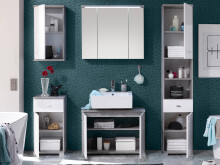 Hängeschrank >Peter< aus MDF - 38x71x23cm (BxHxT)