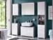Hängeschrank >Peter< aus MDF - 38x71x23cm (BxHxT)