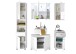 Unterschrank >Peter< aus MDF - 38x73x30cm (BxHxT)