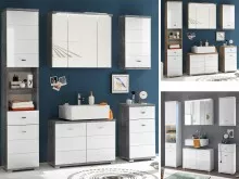 Badezimmer-Set >Peter< aus MDF - 176x190x30cm (BxHxT)