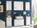 Badezimmer-Set >Peter< in Beton aus MDF - 176x190x30cm (BxHxT)