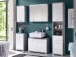 Badezimmer-Set >Peter< in Beton aus MDF - 176x190x30cm (BxHxT)