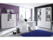 Regal >Suzette< in Weiß aus MDF - 50x145x35cm (BxHxT)