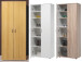 Schuhschrank >Nolana< - 70x176x34cm (BxHxT)