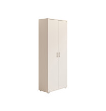 Schuhschrank >Nolana< in Weiß - 70x176x34cm (BxHxT)