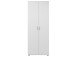 Schuhschrank >Nolana< in Weiß - 70x176x34cm (BxHxT)