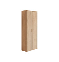 Schuhschrank >Nolana< in Sonoma-Eiche - 70x176x34cm (BxHxT)