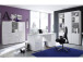 Regal >Suzette< in Weiß aus MDF - 50x216x35cm (BxHxT)