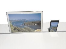 Büro-Set >Suzette< (7-teilig) in Weiß aus MDF - 158x76x35cm (BxHxT)