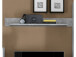 Wohnwand >Kenton< in Weiß - 230x185x38cm (BxHxT)