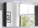 Spiegelschrank >Brooklyn< in grau - 99x70x21cm (BxHxT)