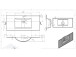 Waschtisch-Set >Brooklyn< in Grau aus MDF - 102x55x47cm (BxHxT)