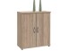 Kommode >Lissy< in Sonoma-Eiche aus Kunststoff - 60x70x30cm (BxHxT)