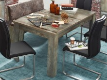 Esstisch >Britta< in Driftwood - 160x76x90cm (BxHxT)