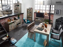 Esstisch >Britta< in Driftwood - 160x76x90cm (BxHxT)