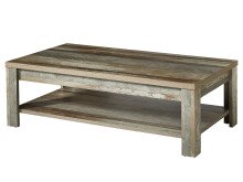 Couchtisch >Britta< in Driftwood - 130x40x65cm (BxHxT)