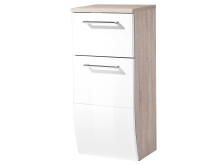 Unterschrank >Tampa< in Sonoma aus Metall - 39x88x31cm (BxHxT)