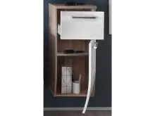 Unterschrank >Tampa< in Sonoma aus Metall - 39x88x31cm (BxHxT)