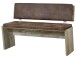 Essbank >Britta< in Driftwood Nachbildung - 126x86x55cm (BxHxT)