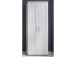 Garderobenschrank >Barbara< in Sibiu-Lärche - 76x201x39cm (BxHxT)