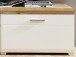 TV-Board >Kathlin< in Weiß/Matt aus Metall - 80x51x47cm (BxHxT)