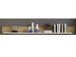 Wohnwand >Kathlin< in Weiß/Matt aus Metall - 320x205x47cm (BxHxT)
