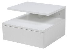 Nachttisch >Randers< in  aus MDF - 35x22,5x32cm...