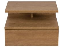 Nachttisch >Randers< in Wildeiche aus MDF - 35x22,5x32cm (BxHxT)