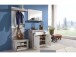 Wandspiegel >Peoria I< in Beton LA - 90,2x61,5x18,5cm (BxHxT)
