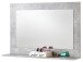 Wandspiegel >Peoria I< in Beton LA - 90,2x61,5x18,5cm (BxHxT)