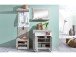 Garderoben-Set >Peoria I< in Weiß aus Kunststoff - 165x200,5x39,9cm (BxHxT)