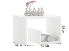 Couchtisch >Malte< - 59cm (B)