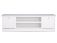 TV-Board >Landsted< in Weiß - 160x48x45cm (BxHxT)