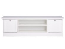TV-Board >Landsted< in Weiß - 160x48x45cm (BxHxT)