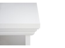 TV-Board >Landsted< in Weiß - 160x48x45cm (BxHxT)