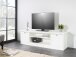 TV-Board >Landsted< in Weiß - 160x48x45cm (BxHxT)