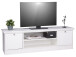 TV-Board >Landsted< in Weiß - 160x48x45cm (BxHxT)