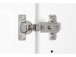 TV-Board >Landsted< in Weiß - 160x48x45cm (BxHxT)