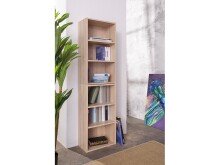 Regal >Charlotte< in Sonoma-Eiche - 41.5x78.5x25cm (BxHxT)