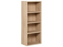 Regal >Charlotte< in Sonoma-Eiche - 41.5x106x25cm...