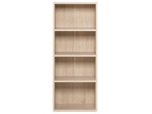 Regal >Charlotte< in Sonoma-Eiche - 41.5x106x25cm (BxHxT)