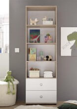 Regal >Floris< in Sonoma-Eiche - 60x191x33cm (BxHxT)