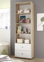 Regal >Floris< in Sonoma-Eiche - 60x191x33cm (BxHxT)