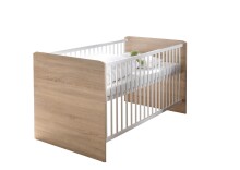 Babybett >Floris< in Sonoma-Eiche - 144x80x82cm (BxHxT)
