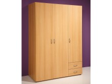 Kleiderschrank >Hamina< in  - 120x177x52cm (BxHxT)